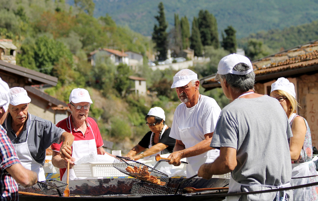 Apricale, Sagra della Pansarola, jedes Jahr im September