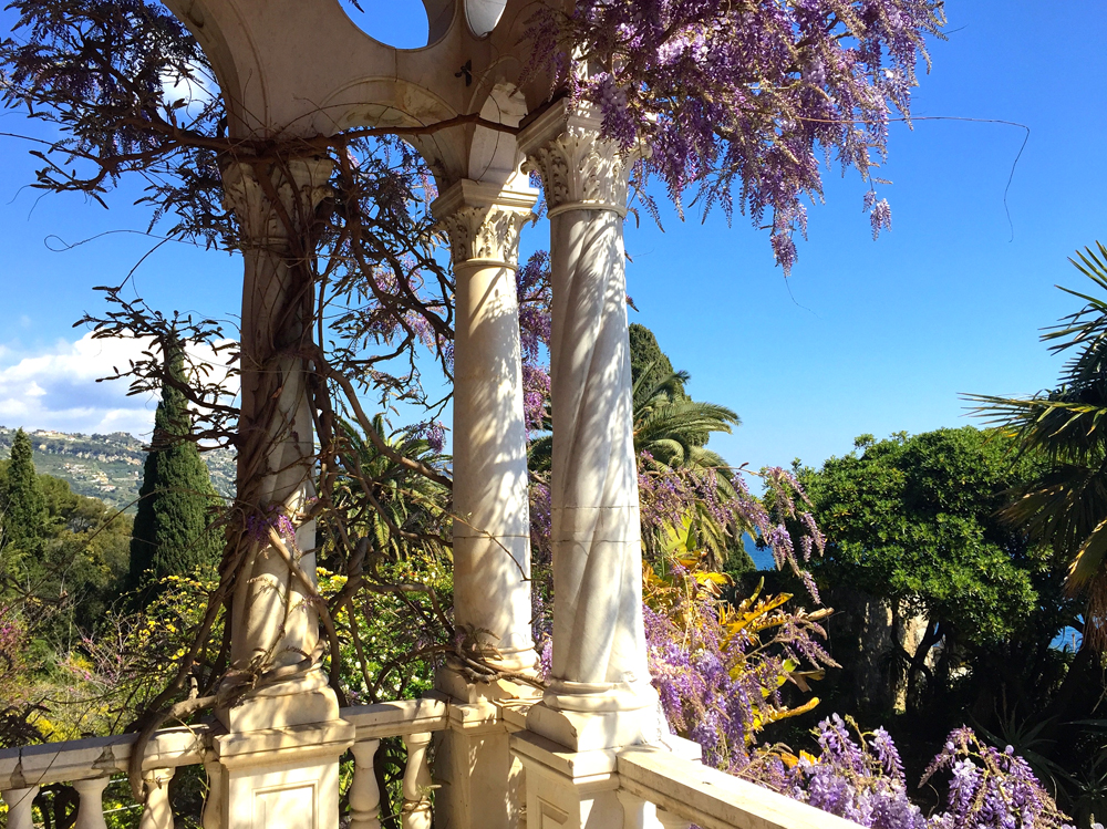 Villa Hanbury à Vintimille avec ses jardins luxuriants